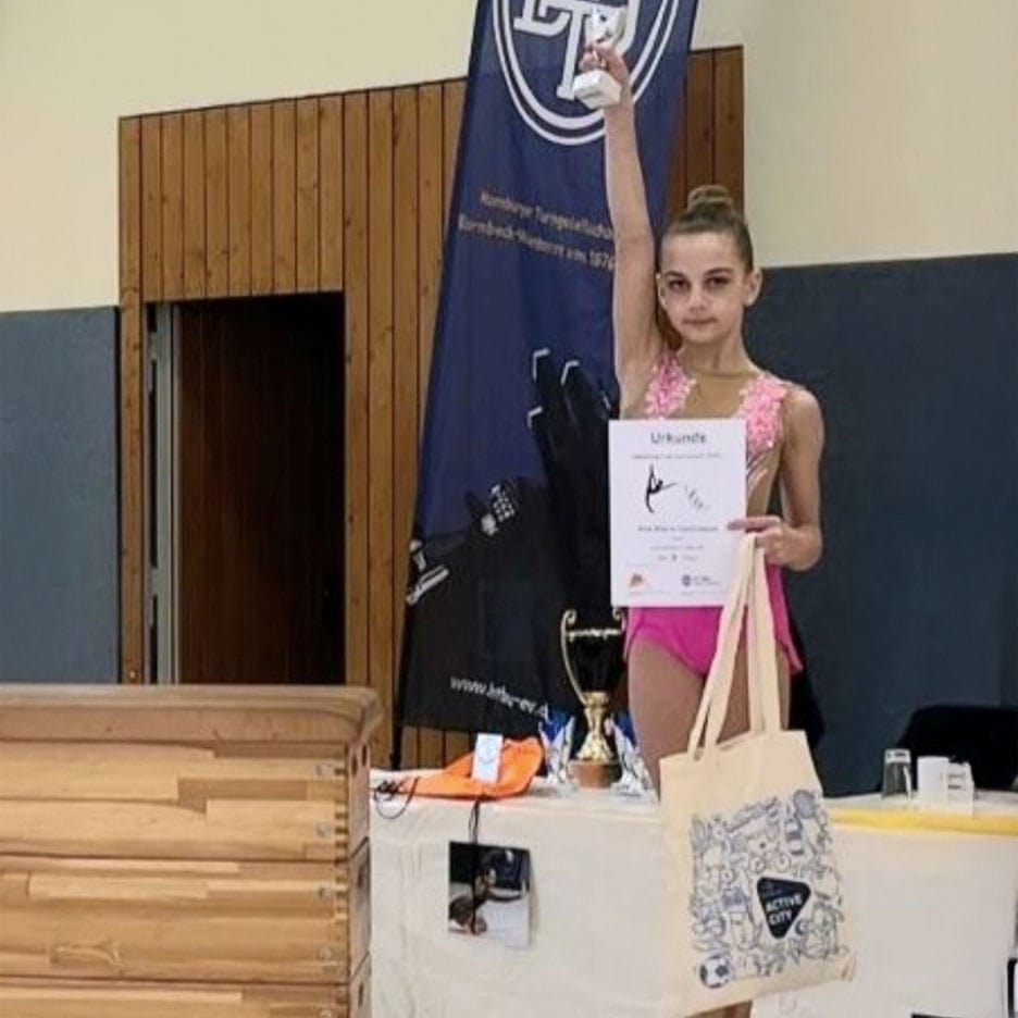 Ana Maria Hadzhieva 3 Platz K8 Hamburg Cup 2024